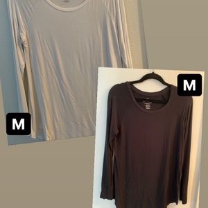 2 AMERICAN EAGLE l/s tops